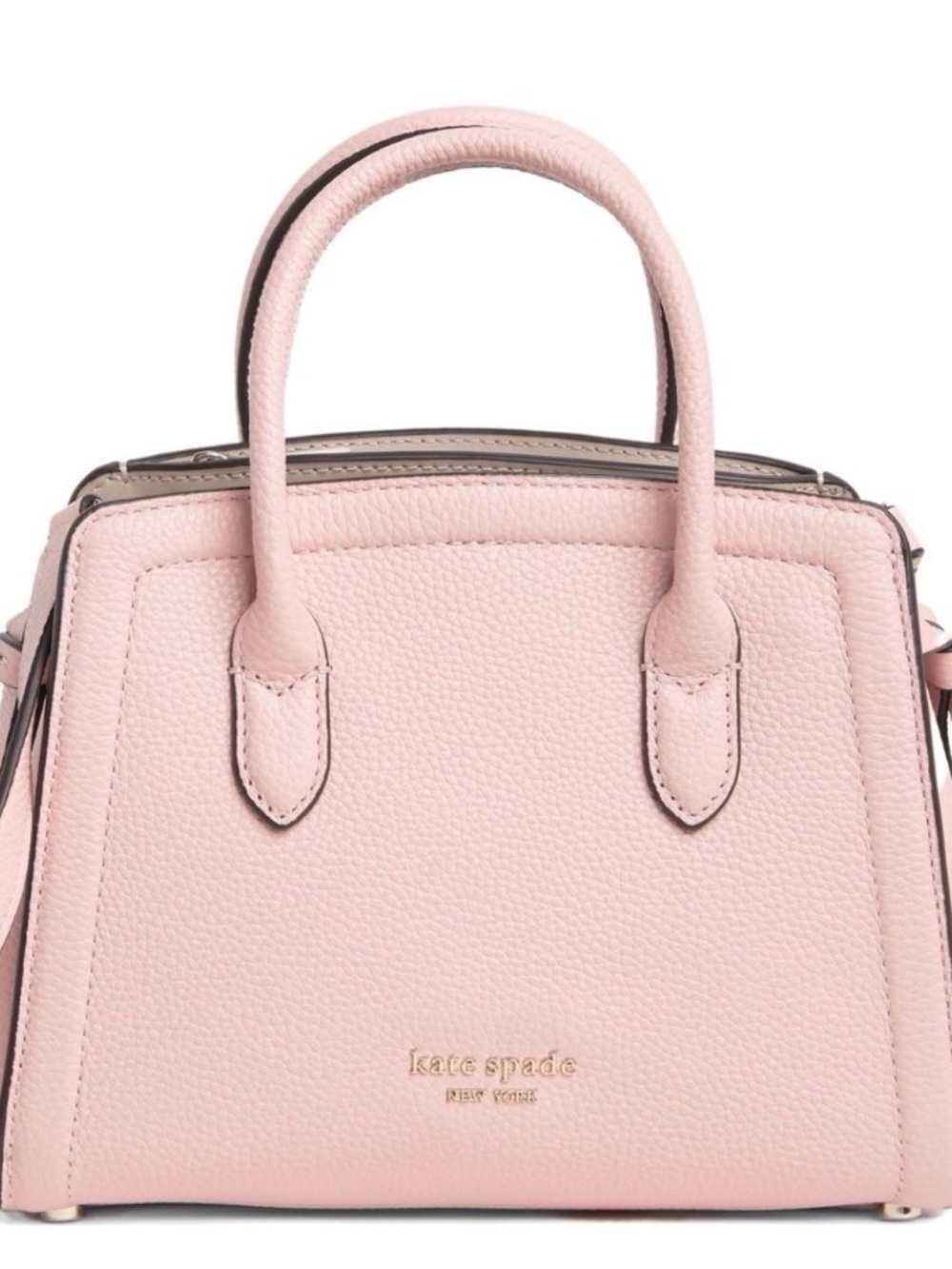 Kate Spade Blush Pink Knott Satchel and Wallet